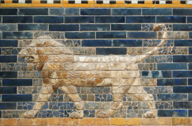 Gate of Ishtar of Babylon clipart