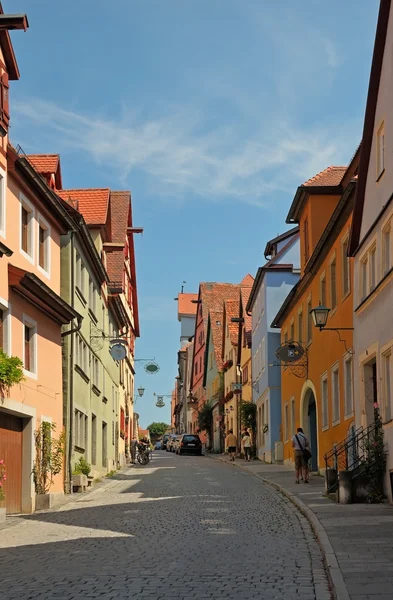 Street Rothenburg on Tauber, Germany — Stock Photo, Image