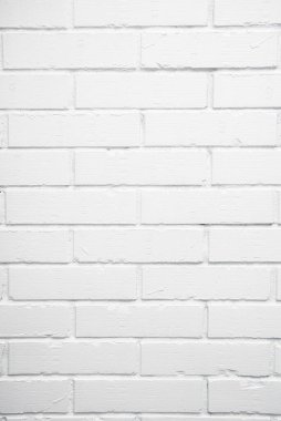 Eski beyaz tuğla duvar arkaplan dokusu yakın çekim