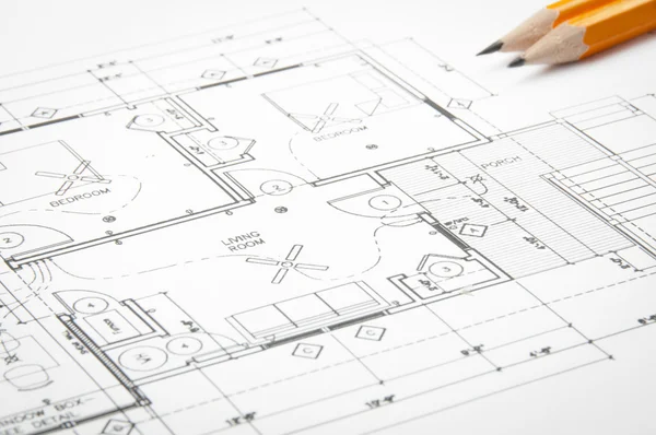 Plans de construction Images De Stock Libres De Droits