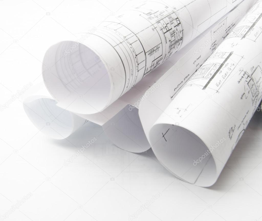 Construction planning drawings