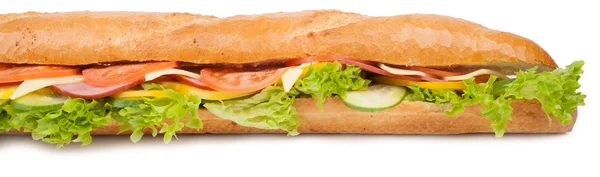 Big french sandwich — Stock Photo, Image
