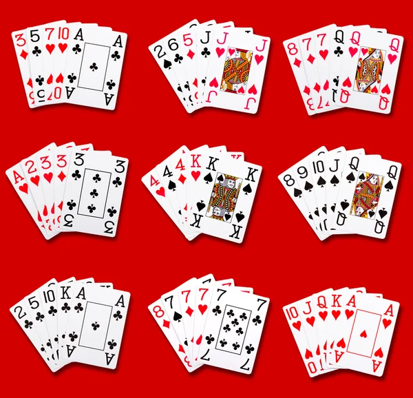 Classifiche di poker — Foto Stock