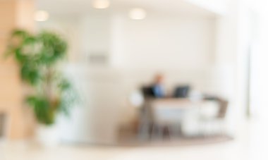 bulanık office arka plan, bilgisayar ofis çalışanı