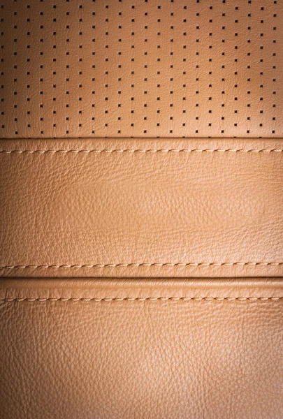 Muster aus braunem Leder — Stockfoto