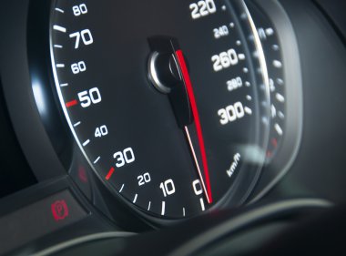 Araba speedometr Pano