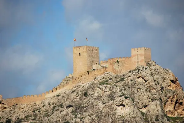 Sax Castle Alicante Comunidad Valenciana Španělsko — Stock fotografie