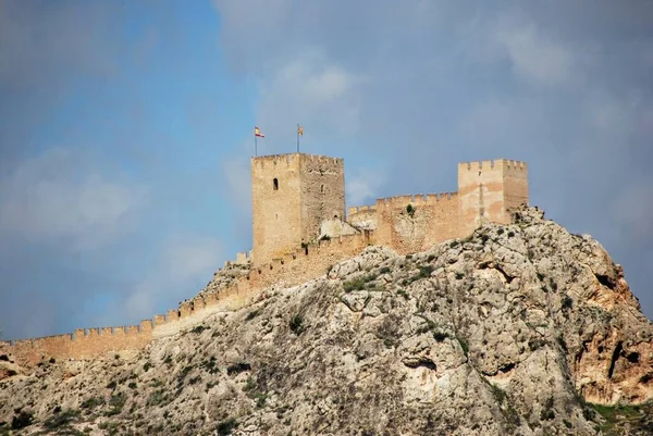 Schloss Sax Alicante Comunidad Valenciana Spanien — Stockfoto