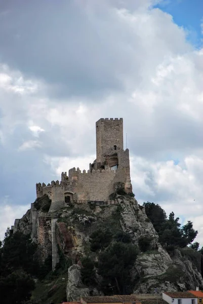 Almansa Castle Almansa Albacete Castilla Mancha 西班牙 — 图库照片