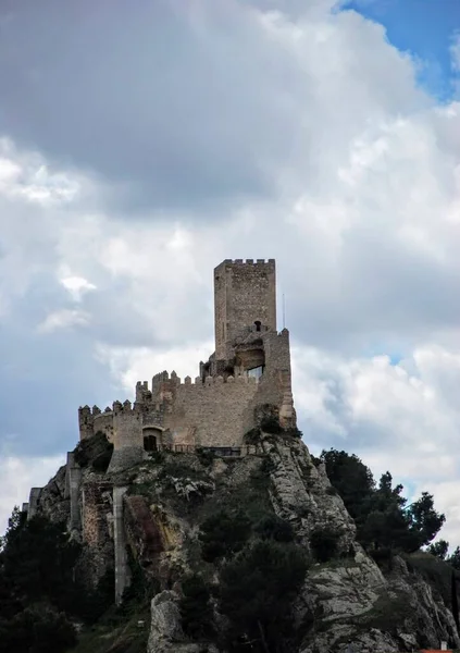 Almansa Castle Almansa Albacete Castilla Mancha Spanyolország — Stock Fotó