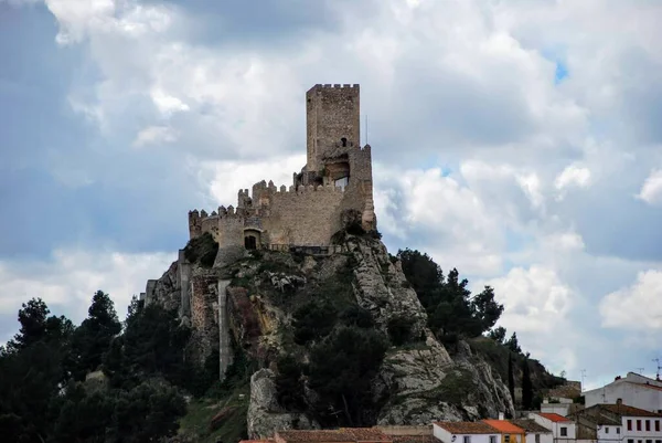 Hrad Almansa Almansa Albacete Castilla Mancha Španělsko — Stock fotografie