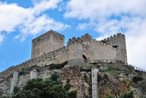 Schloss Almansa Almansa Provinz Albacete Kastilien Mancha Spanien — Stockfoto