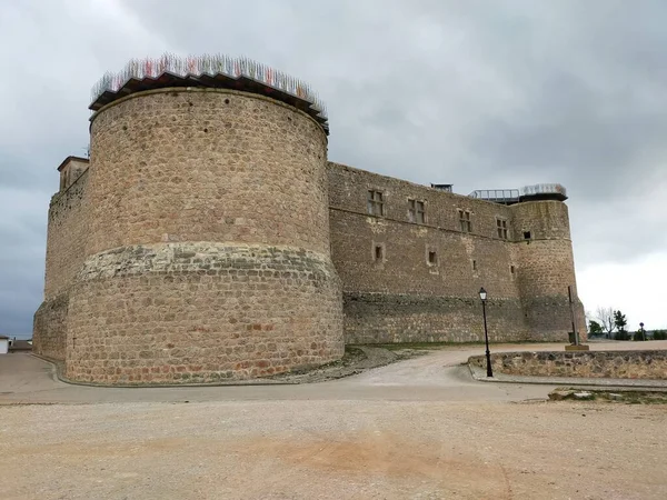 Garcimuoz Kastély Castillo Garcimuoz Cuenca Castilla Mancha Spanyolország — Stock Fotó