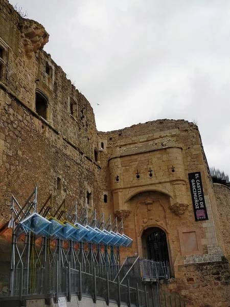 Garcimuoz Kalesi, Castillo de Garcimuoz, Cuenca, Castilla la la Mancha, İspanya