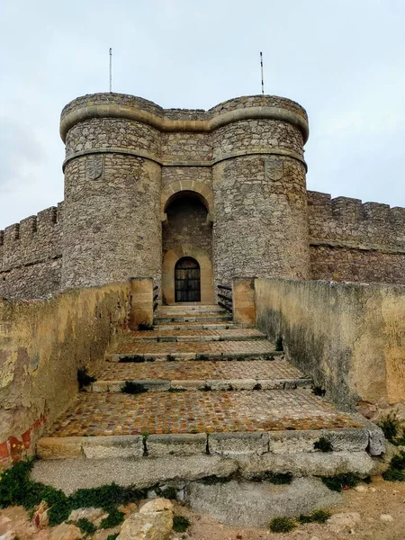 Chinchilla Montearagon Castle Chinchilla Montearagon Albacete Province Castilla Mancha Spain — Stock Photo, Image