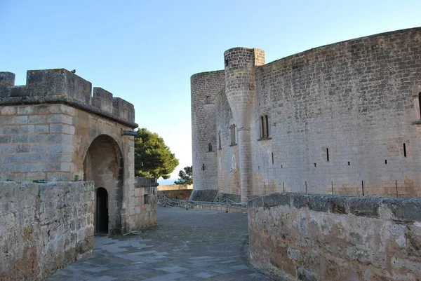 Hrad Bellver Mallorce Baleárské Ostrovy Španělsko — Stock fotografie