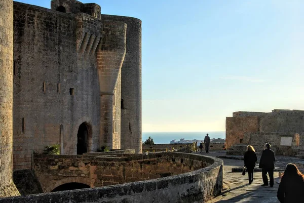 Hrad Bellver Mallorce Baleárské Ostrovy Španělsko — Stock fotografie