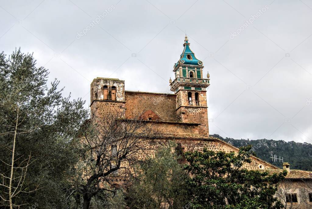 The Valldemossa Charterhouse, Valldemossa, Majorca, Balearic Island, Spain