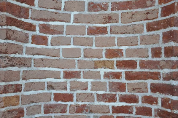 Textur einer Ziegelmauer. — Stockfoto