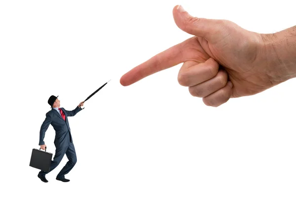 Business accusation concept Stock Picture