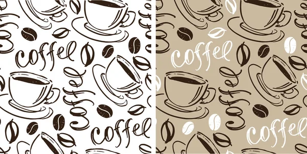 Mas Café Primeiro Lugar Mão Bonito Desenhado Doodle Lettering Cartão —  Vetores de Stock