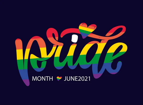 Lgbt Vektorin Kuvitussarja Ylpeyden Käsite Happy Pride Päivä Rakkaus Rakkaus — vektorikuva