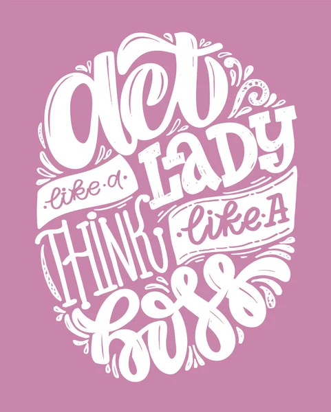 Motivation Lettering Quote Lindo Cartel Letras Dibujadas Mano Para Banner — Archivo Imágenes Vectoriales