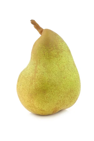 Fresh "doyenne de comice" pear — Stock Photo, Image