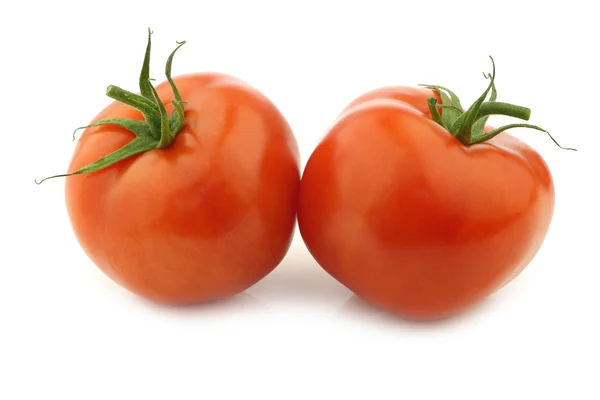 Two fresh tomatoes — Stock Photo, Image