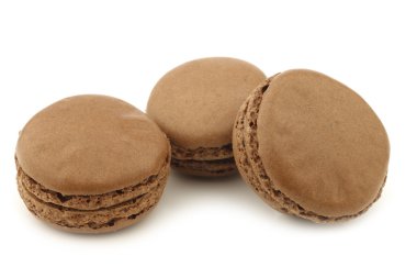 renkli taze pişmiş macarons