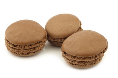 renkli taze pişmiş macarons