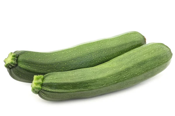 Fresh green zucchini's — Stock Photo, Image