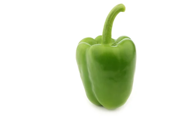 Grüne Paprika (Paprika)) — Stockfoto