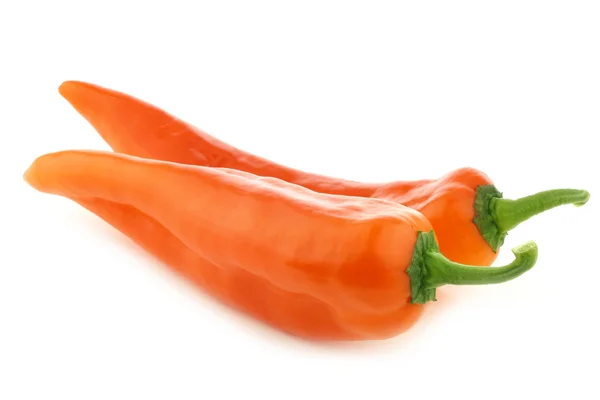Orange sweet peppers(capsicum) — Stock Photo, Image