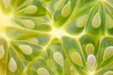 Kiwano kavun ((Cucumis metuliferus arka plan)