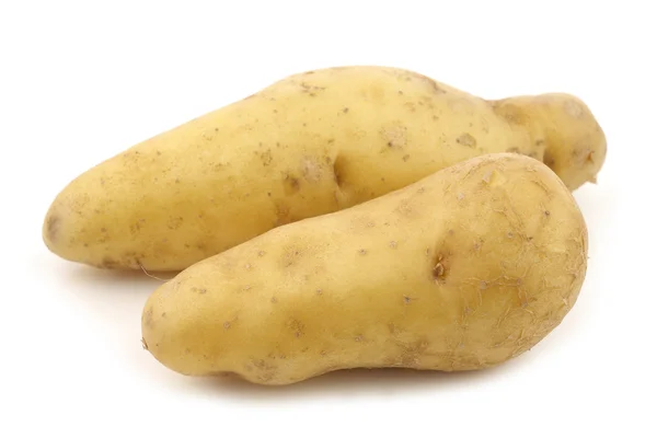 Оригинальный французский картофель "ratte" (Solanum tuberosum ) — стоковое фото
