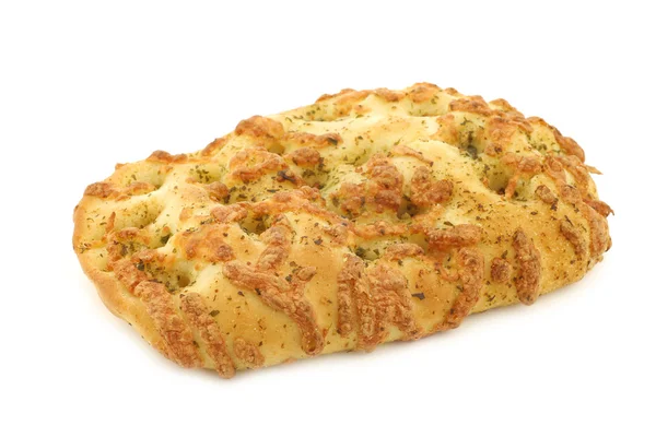 Frisch gebackenes Focaccia-Brot — Stockfoto