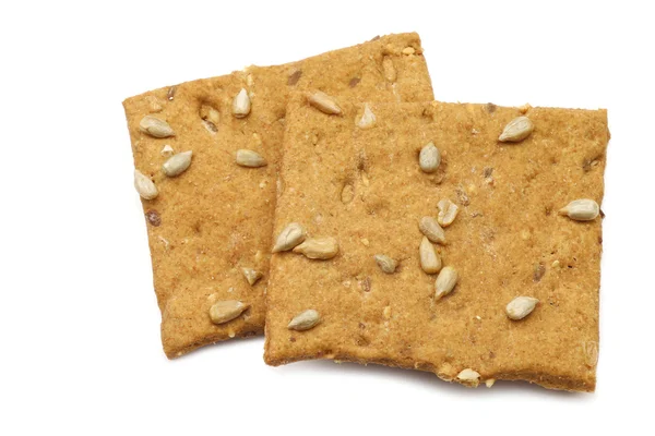 Crispy spelt crackers — Stock Photo, Image
