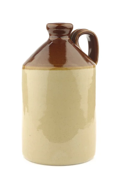 Handmade ceramic jug — Stock Photo, Image