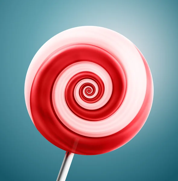 Lollipop Closeup — Stock Vector