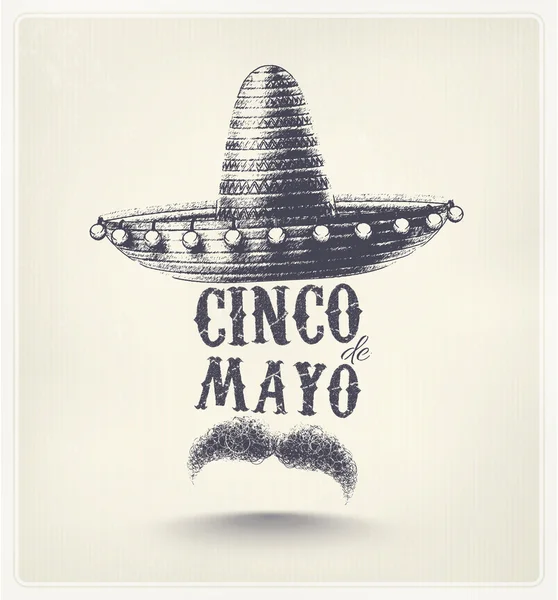 Cinco de mayo — Vector de stock