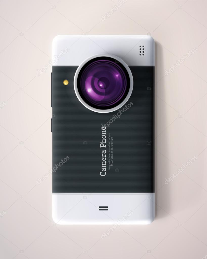 Camera Phone with lens