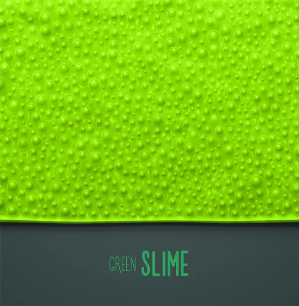 Green slime background, — Stock Vector