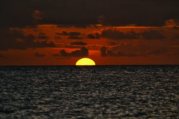 可可岛的日落 — 图库照片