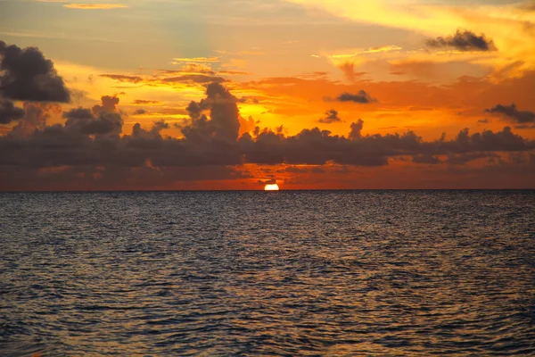 可可岛的日落 — 图库照片