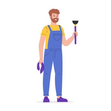 Pompalı ve paçavralı üniformalı bir adam.