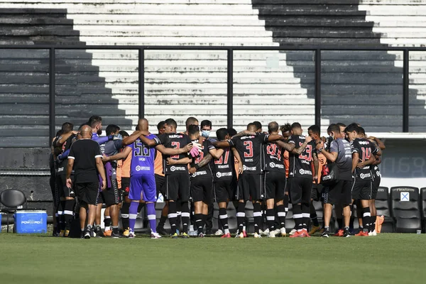 Rio Brasil Diciembre 2020 Partido Entre Vasco Santos Por Campeonato — Foto de Stock