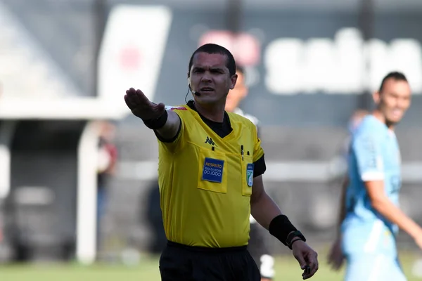 Rio Brazil December 2020 Ricardo Marques Ribeiro Referee Match Vasco — Fotografia de Stock