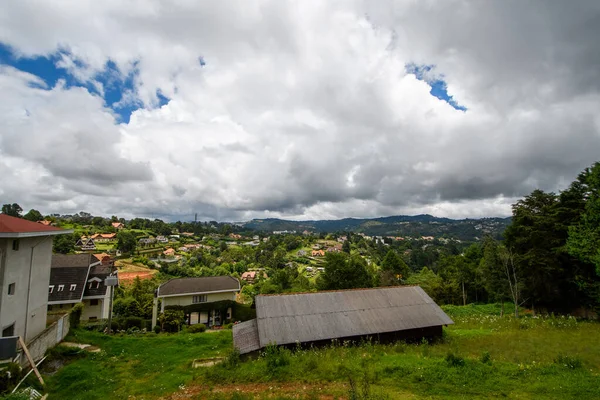 Vista Panorámica Campos Jordao Sao Paulo Brasil — Foto de Stock