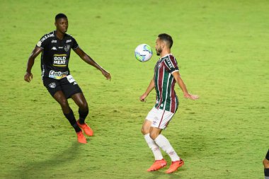Rio, Brezilya - 24 Ocak 2021: Martinelli Brezilya Sao Januario Stadyumu 'nda düzenlenen Brezilya Şampiyonası' nda Fluminense ve Vasco arasında oynanan maçta